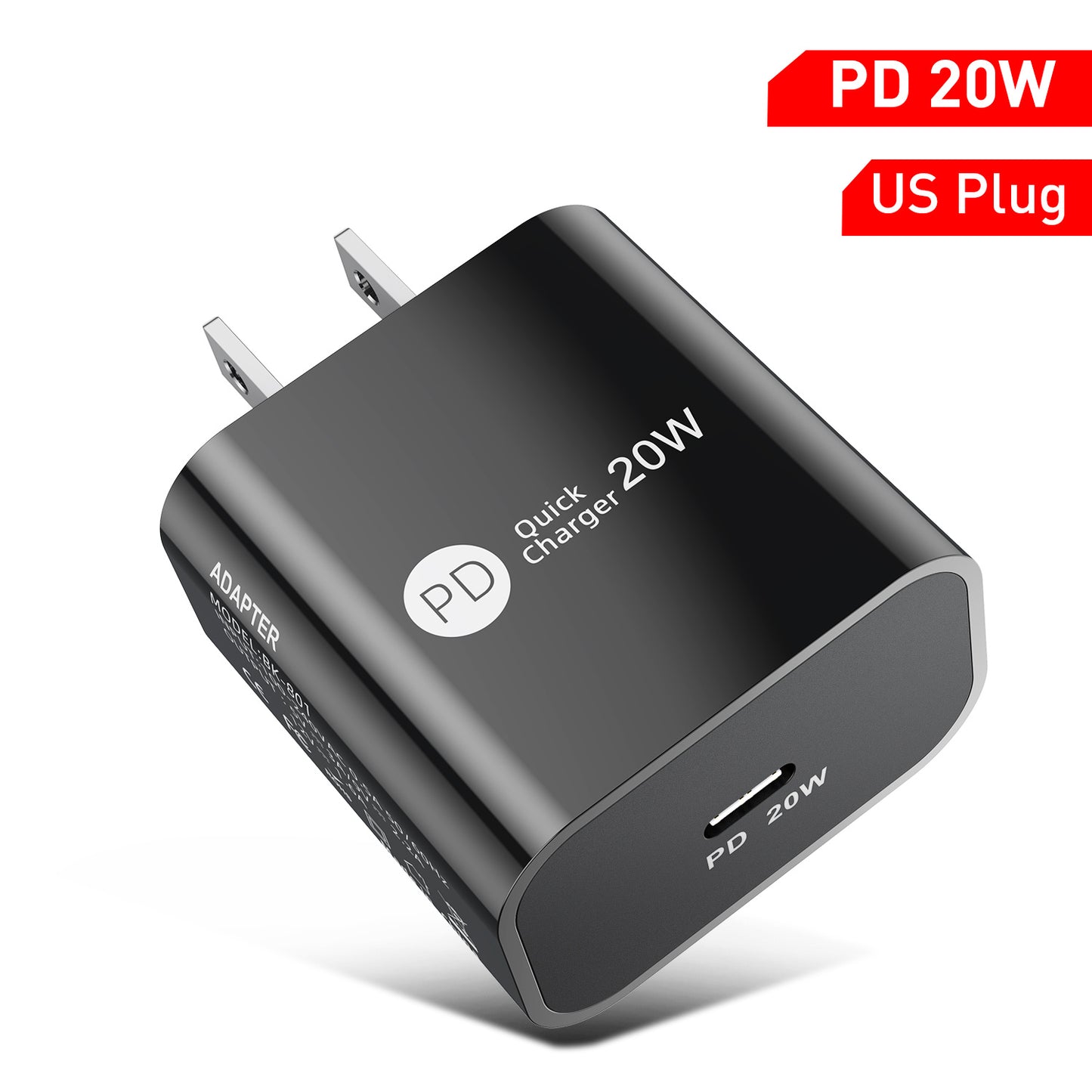 מטען לטלפון נייד PD20W 9V-2.2A ממשק Type-C 20W ראש טעינה מהירה