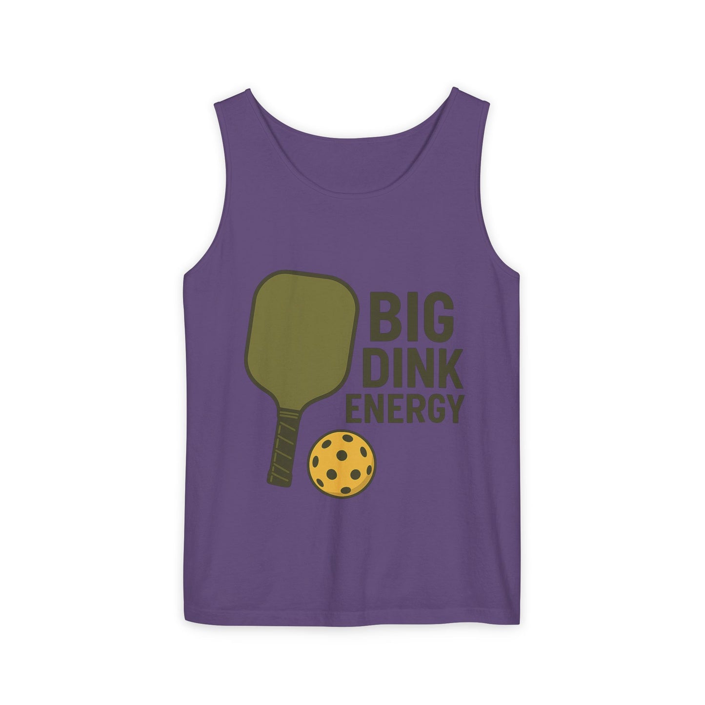 "Big Dink Energy" Unisex Garment-Dyed Tank Top