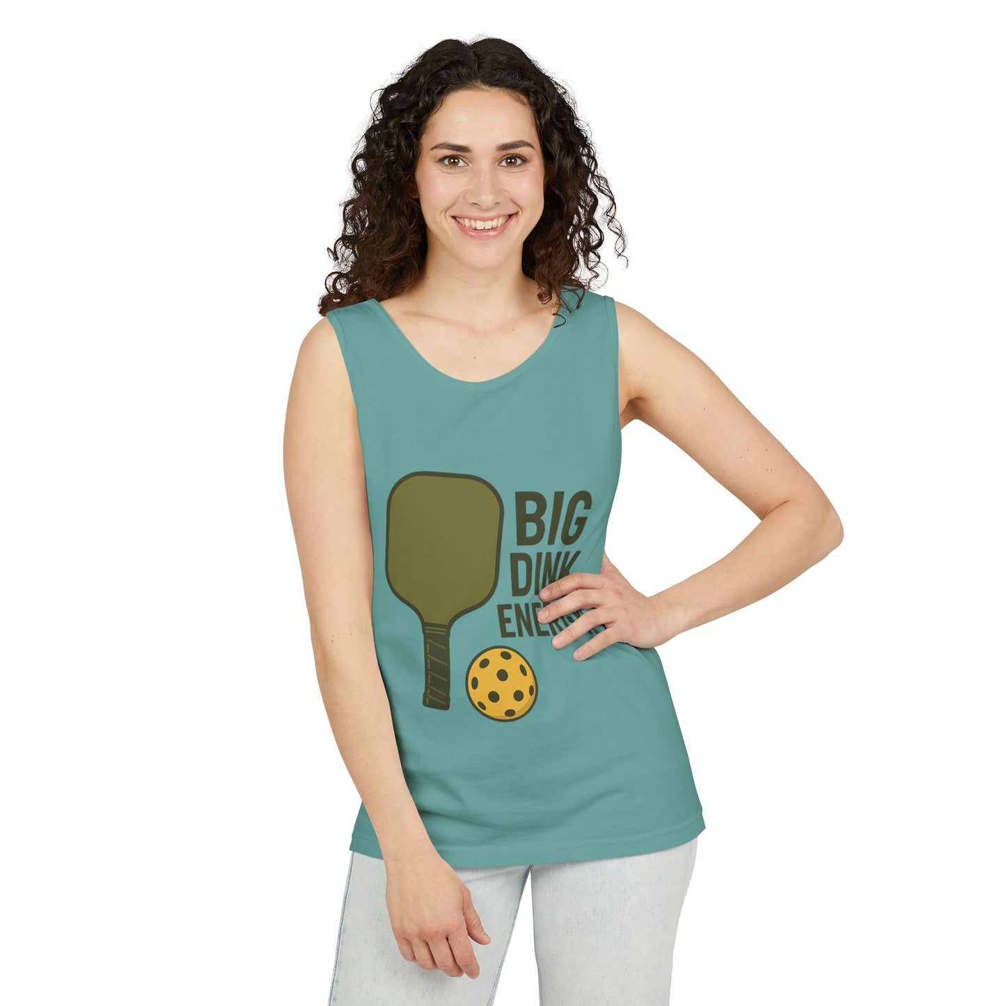 "Big Dink Energy" Unisex Garment-Dyed Tank Top